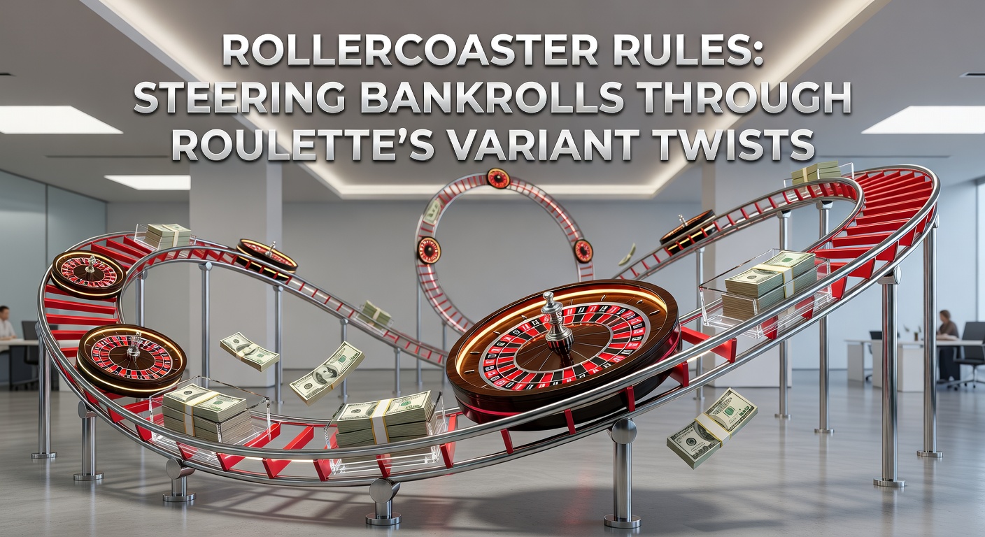 Close-up of chips stacked beside a roulette layout, illustrating precise bankroll division across variant bets