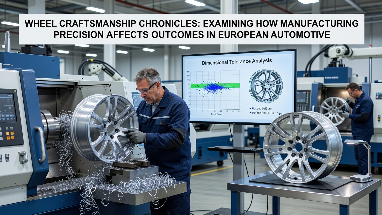 Technician inspecting an American double-zero roulette wheel during precision calibration in a manufacturing facility